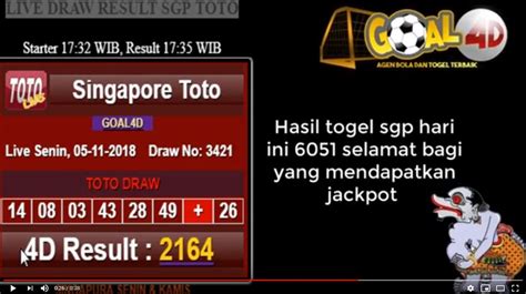 HASIL KELUARAN TOGEL SGP HARI INI LIVE RESULT .